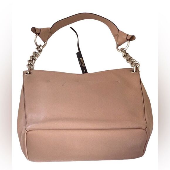 JIMMY CHOO RAVEN HOBO LUXURY LEATHER SHOULDER SATCHEL TOTE HANDBAG - Picture 7 of 14